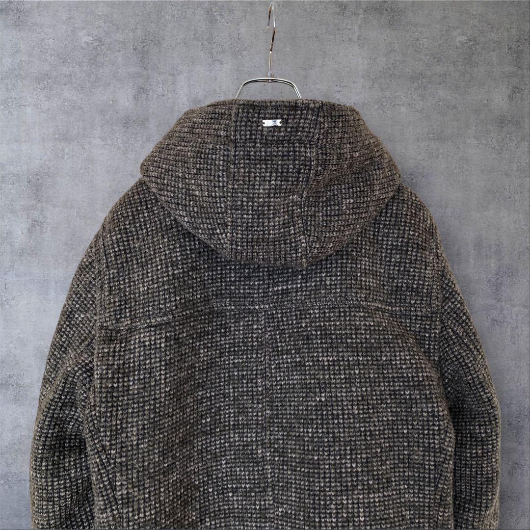 【希少】HERNO ヘルノ 中綿 ダッフルニットコート 48 L相当