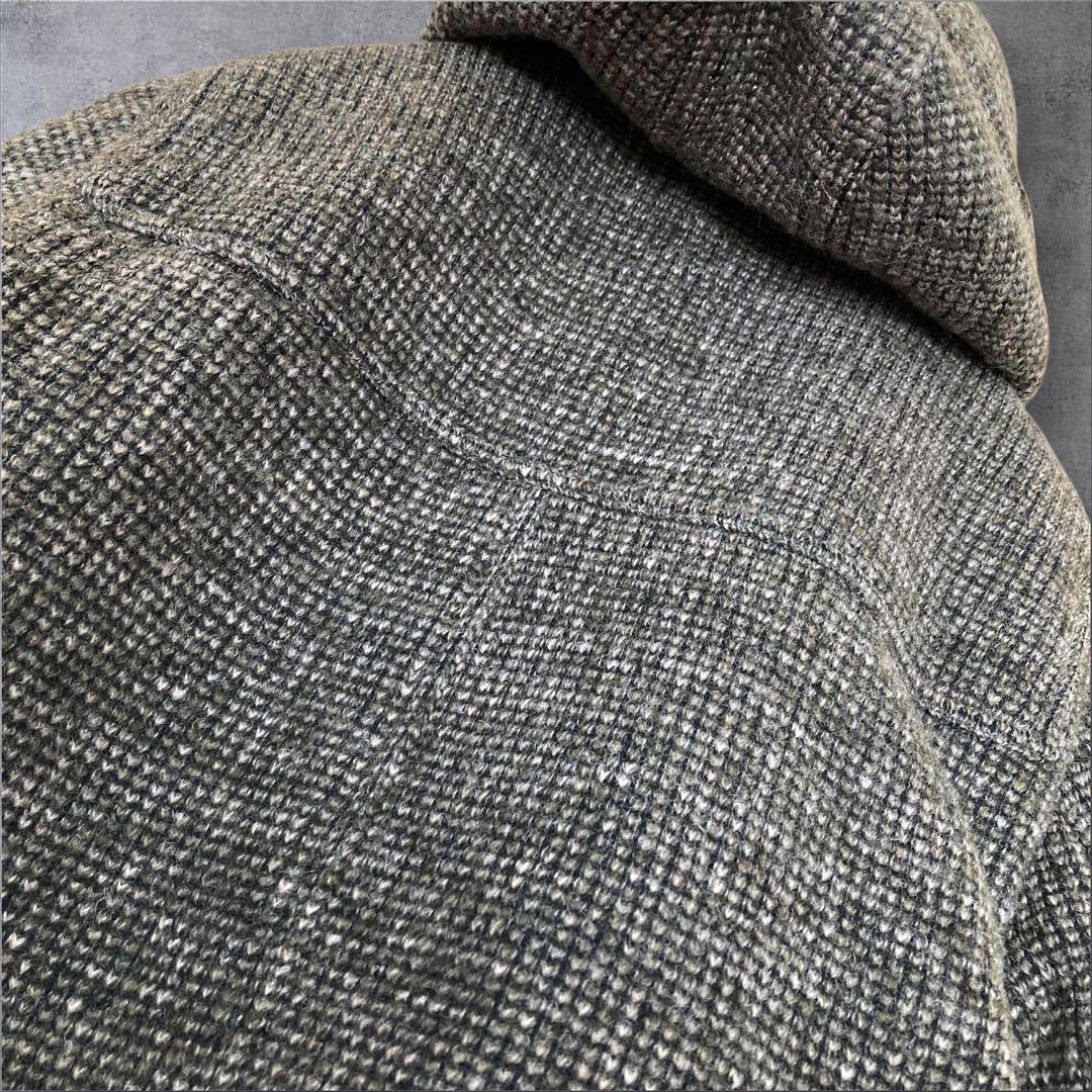 【希少】HERNO ヘルノ 中綿 ダッフルニットコート 48 L相当