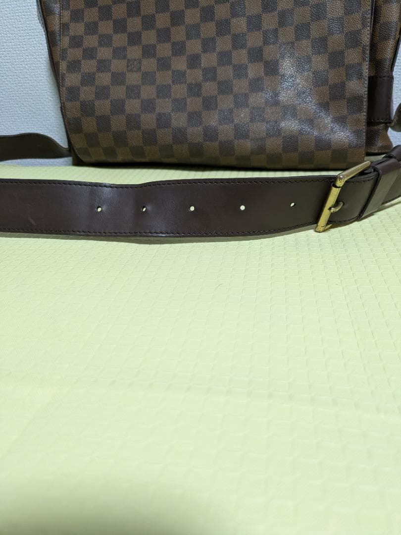 確実本物:LouisVuittonダミエ　バスティーユ　ショルダーバッグ