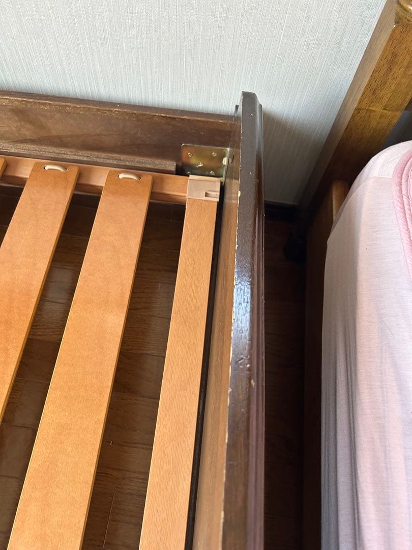 (直接引取り限定 ）カリモク ダブルベッドフレーム ドマーニ