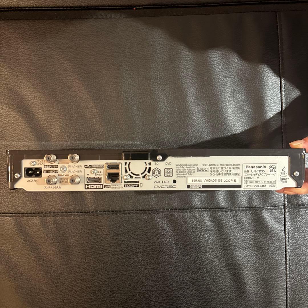 パナソニック　ポータブルテレビ　UN-15TD9 UN-CTD9S2020年製