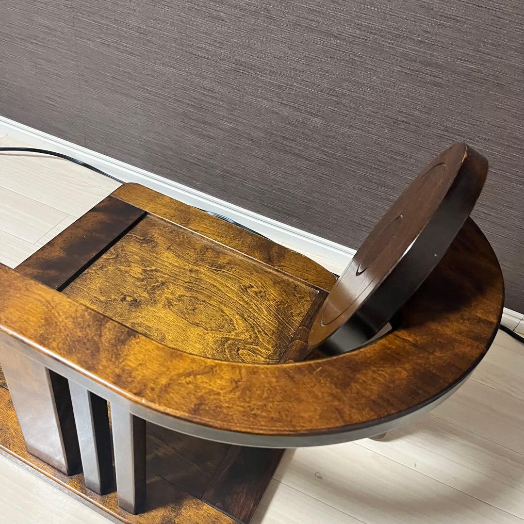 希少　星野民藝 座椅子 二脚セット 民芸家具 無垢材 和家具　星野民芸