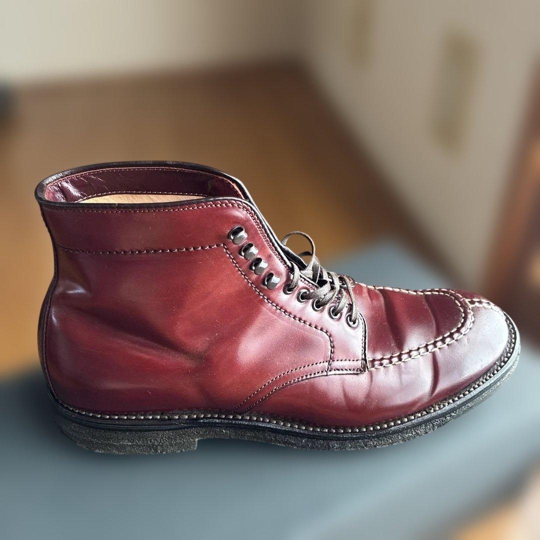 Aldenオールデン4540H タンカーブーツ　コードバン　バーガンディー8Ｄ