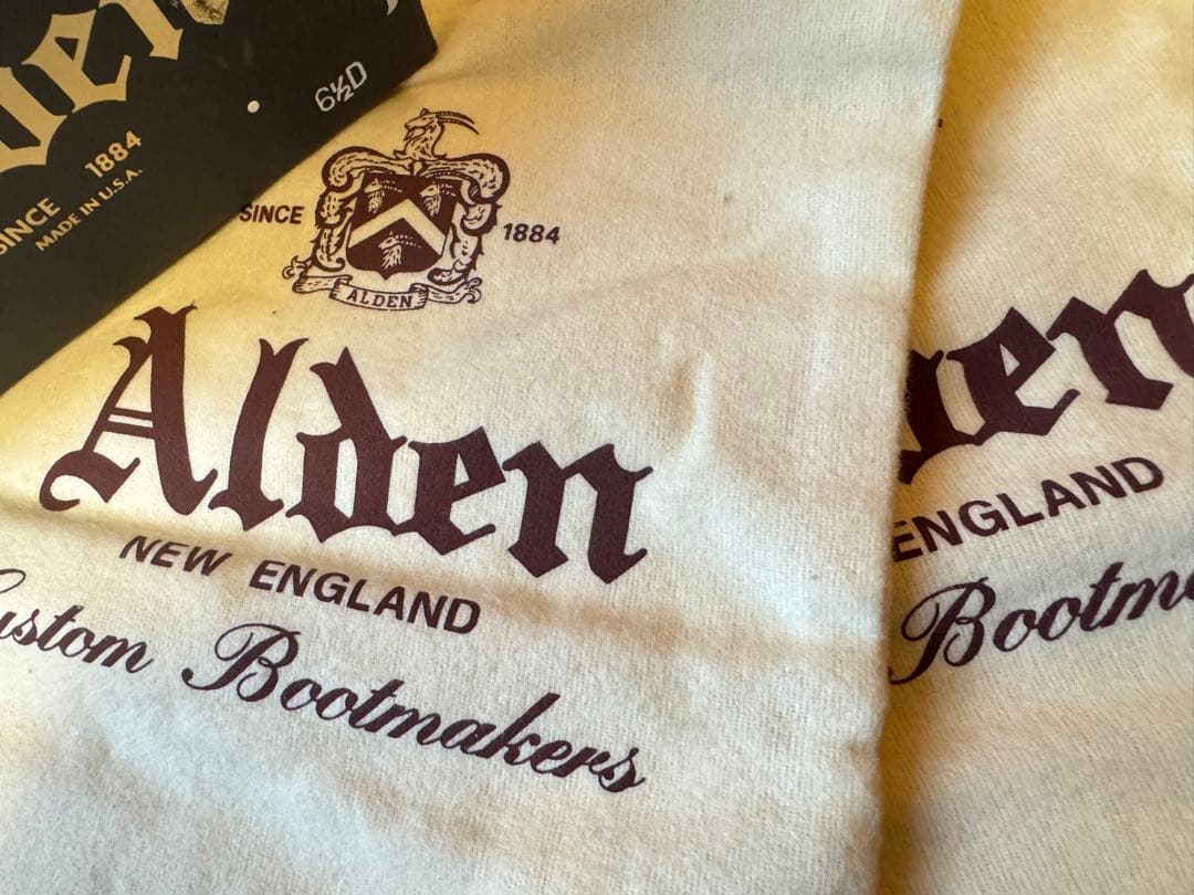 Aldenオールデン 1339 コードバン 6 1/2D 　チャッカブーツ