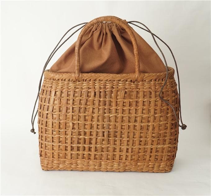 山葡萄　籠　カゴ　かごバック　やまぶどう 籠 バック 二重編み