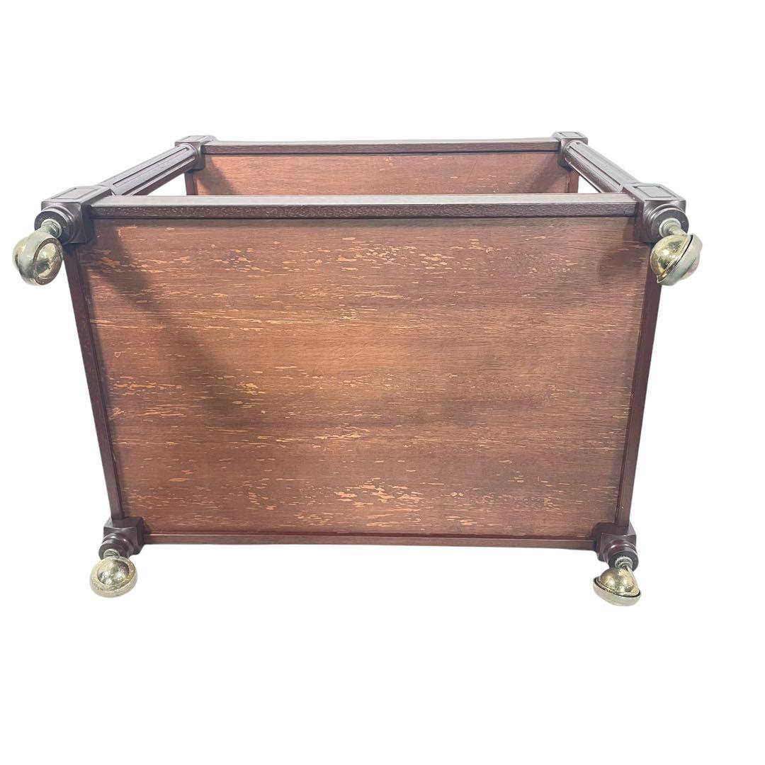 HR492 【レアデザイン】マルニ木工　キャスター付き　ワゴン　マキシマム