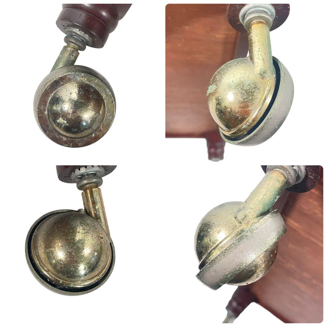 HR492 【レアデザイン】マルニ木工　キャスター付き　ワゴン　マキシマム