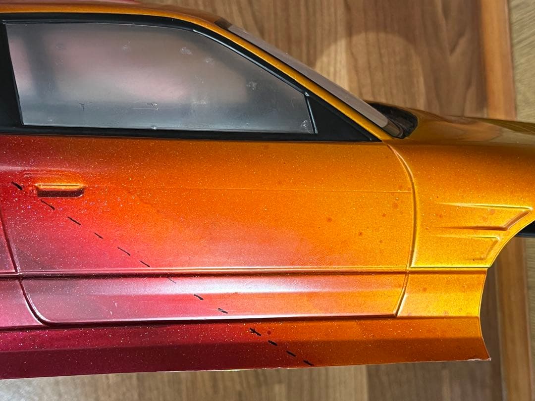 アディクション NISSAN S13シルビア D-MAX ボディーのみ　ラジコン