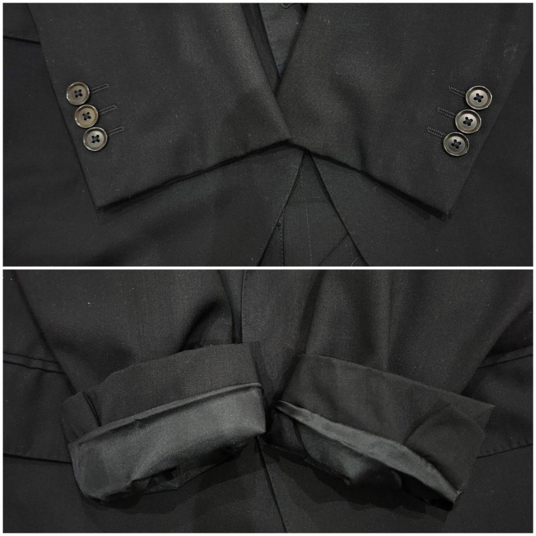 green label relaxing スリーピース スーツ ブラック 白タグ