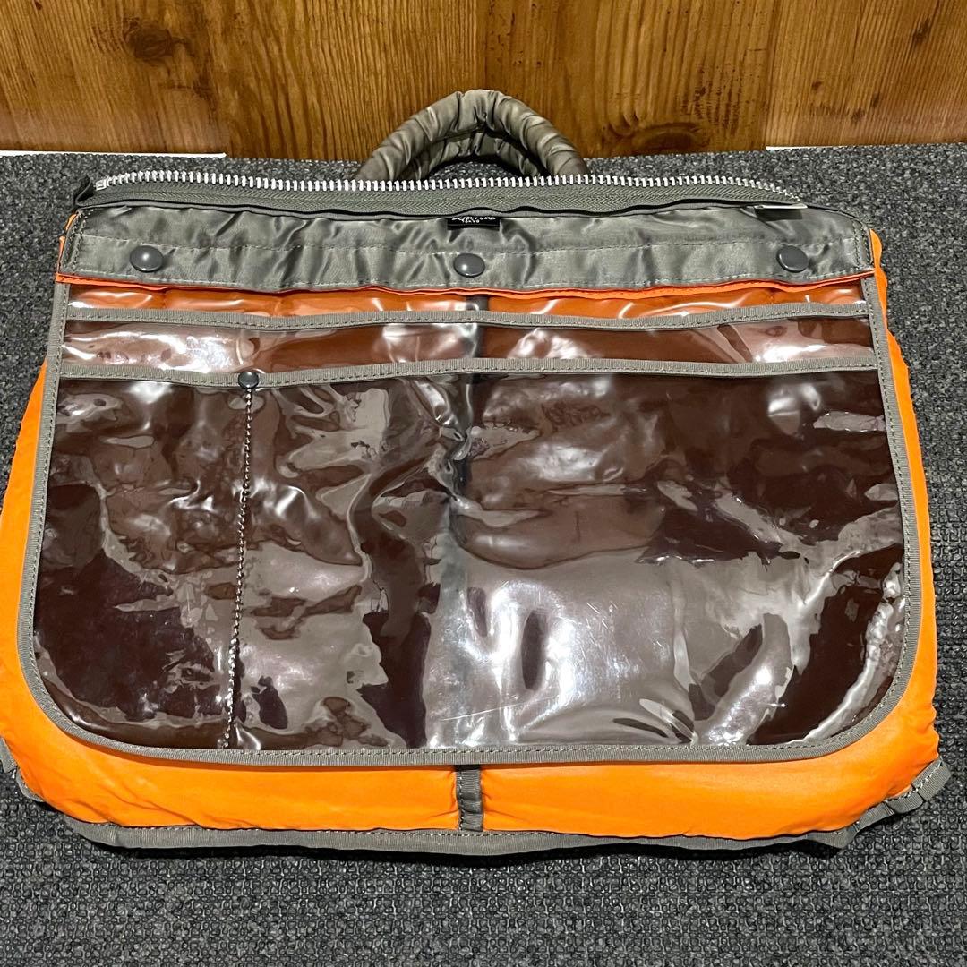 希少✨ PORTER タンカー シルバー グレー ブリーフケース