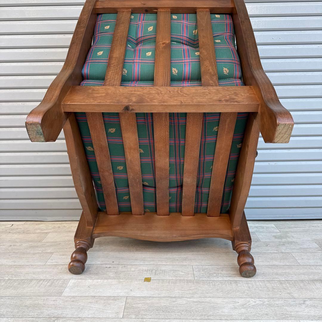 未使用品　スペイン DANVES シングルソファ　ソファ　1人掛け　カントリー②