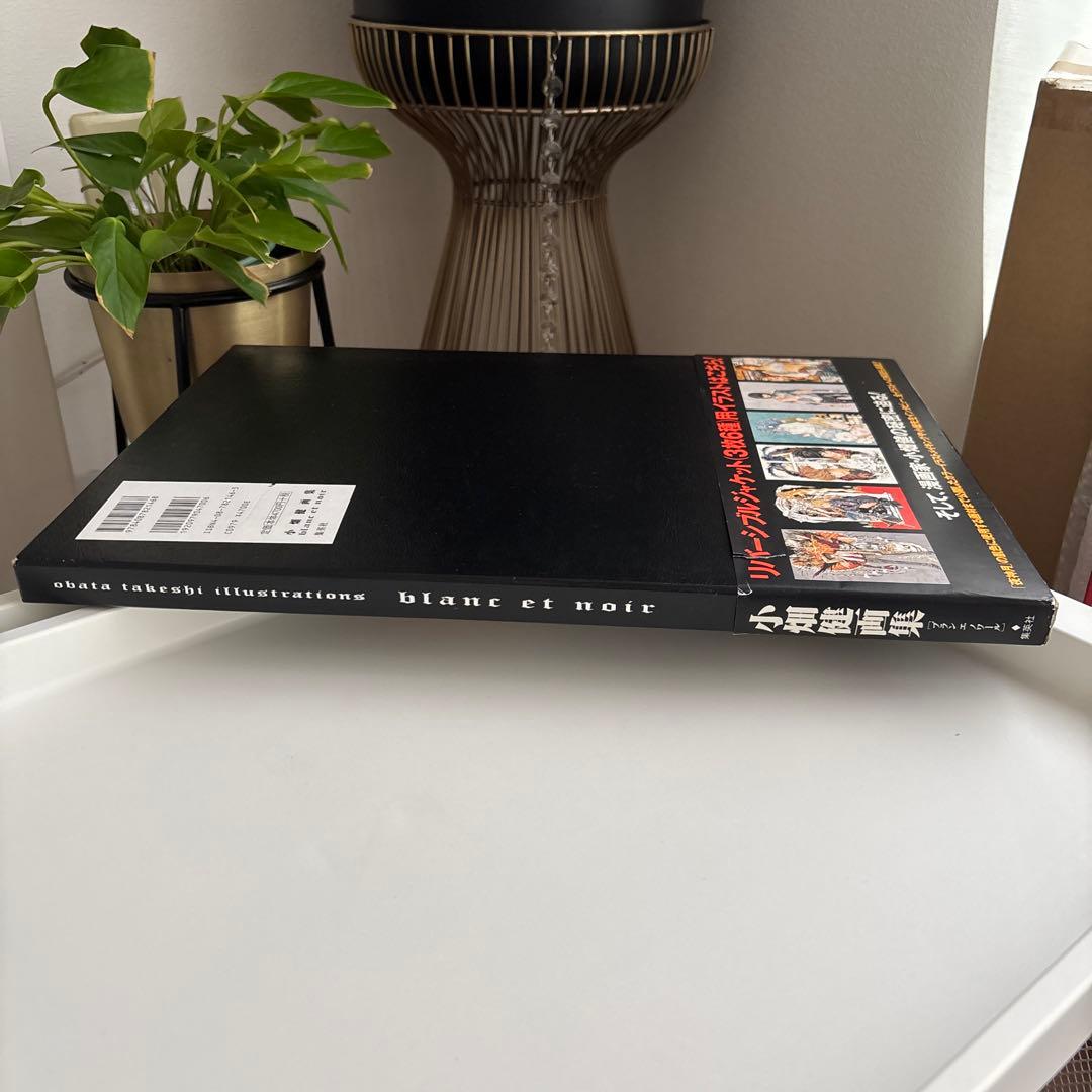 【初版　帯あり】小畑健画集 Blanc et noir ブラン エ ノワール