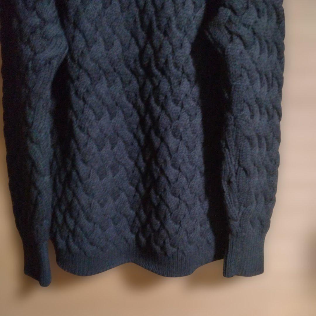 専用　Cruciani ケーブルニット ローゲージ　52　バーニーズNY　値下げ