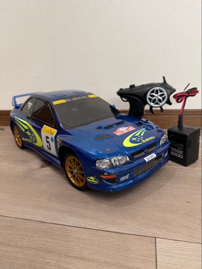 タミヤ　TT02フルセット インプレッサ　モンテカルロ　ラリー仕様