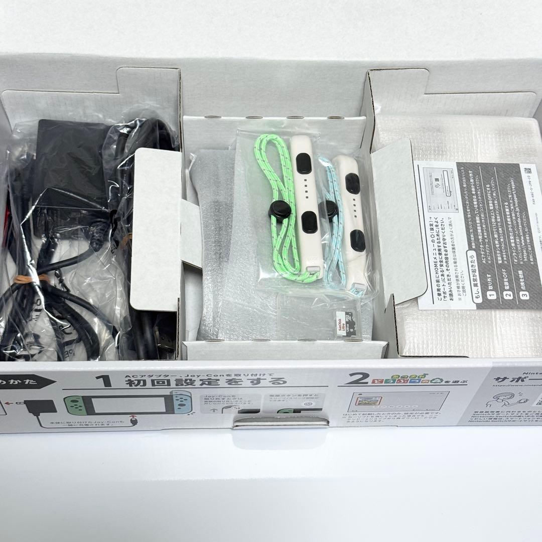 【美品】Nintendo Switch あつまれどうぶつの森 セット 本体