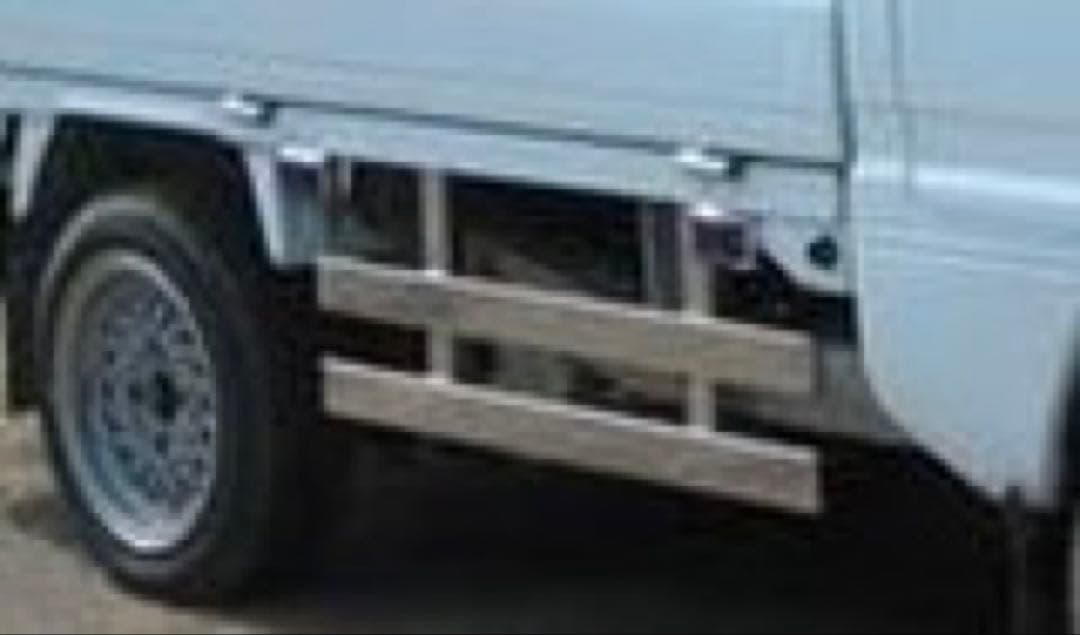 カ*！様 軽トラック 汎用 ステンレス サイドバンパー左右set 鏡面600番