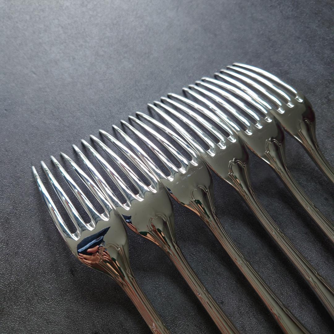 希少 クリストフル リュバン スタンダードフォーク 6点