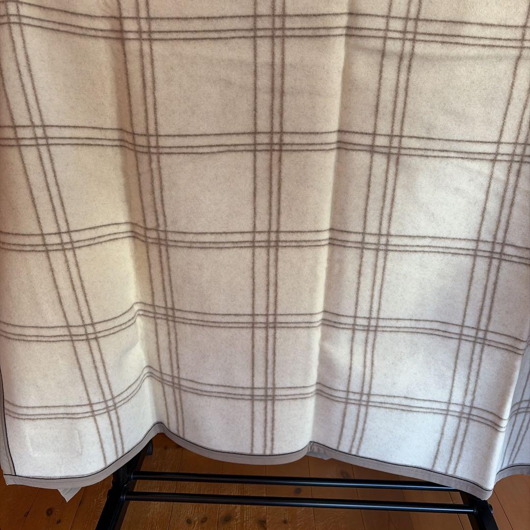 大阪西川 Star カシミヤ ウール ブラウン毛布