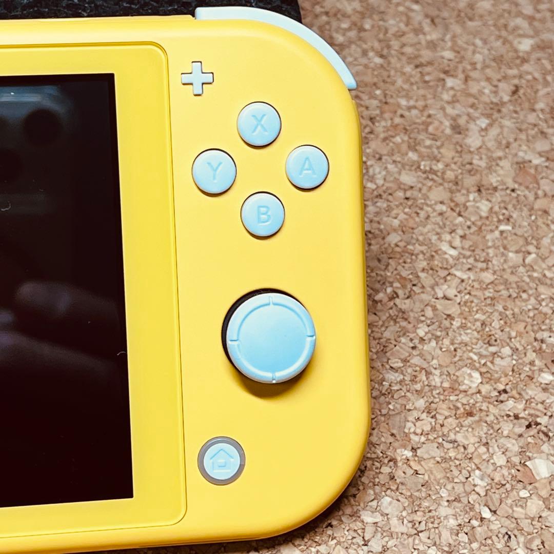 Nintendo Switchライト本体イエロー ACアダプター.ガイド2020