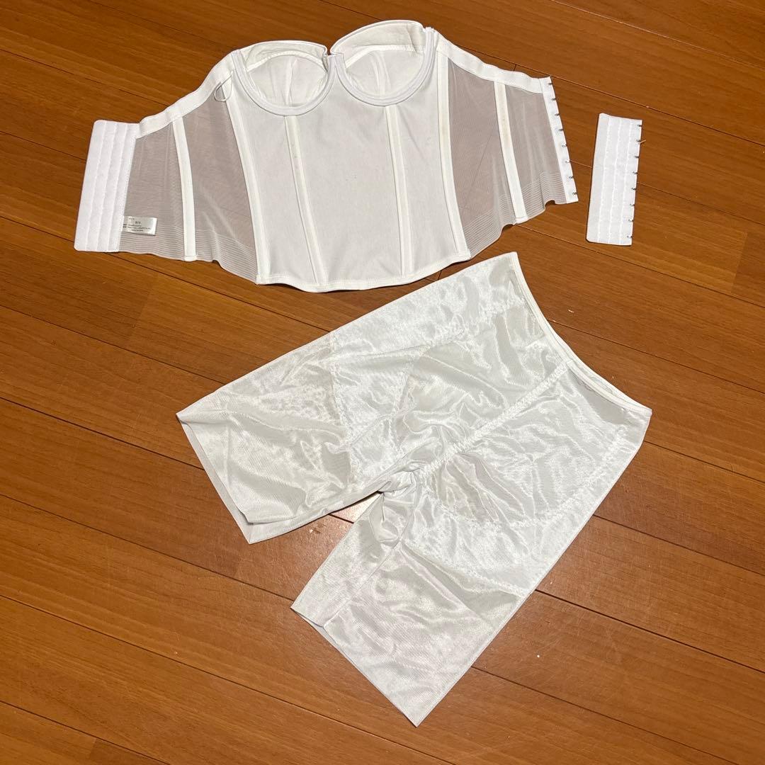 ちーたん　マーメイド　ウェディングドレス　、グローブ　アクセ　4点セット