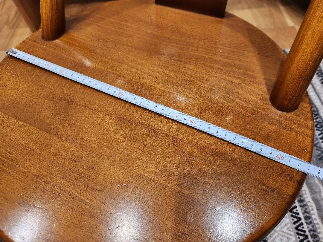 お*ん様 【交渉可】Karimoku　カリモク家具　木製ダイニングチェア　2脚セ