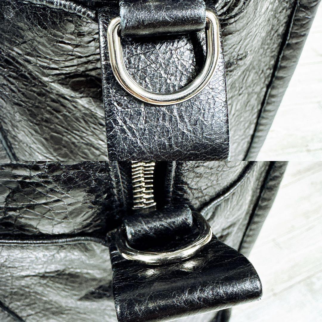 BALENCIAGA トート ショルダー 2way バザールショッパー 黒 S