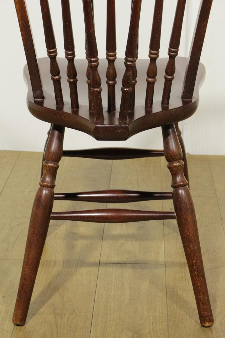 S*可様 秋田木工★ウィンザーチェア　ヴィンテージ★スピンドルバック★木製家具★
