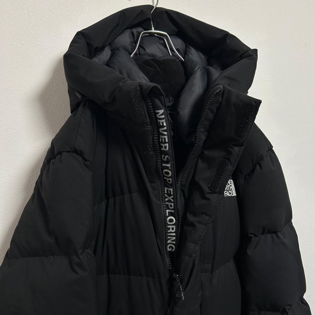 日本未入荷　海外限定　ノースフェイス　ホワイトレーベル　ロングダウンコート 黒