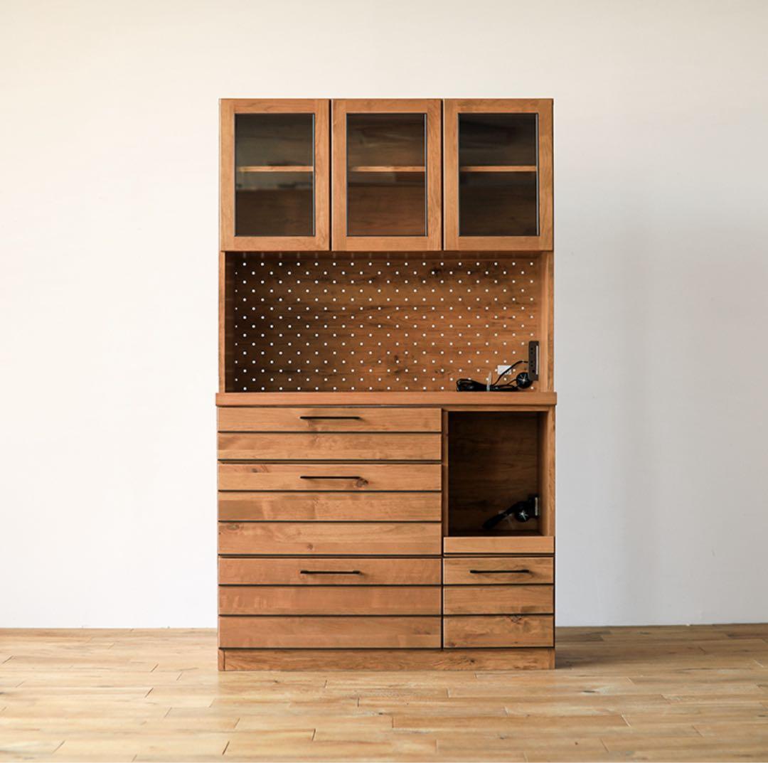 【開梱設置】Re:CENO リセノ LINA 105キッチンボード　下部