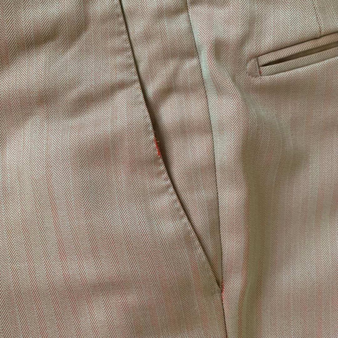 LARDINI ダブルスーツ JI811AQ ソラーロ ウール ベージュ 46