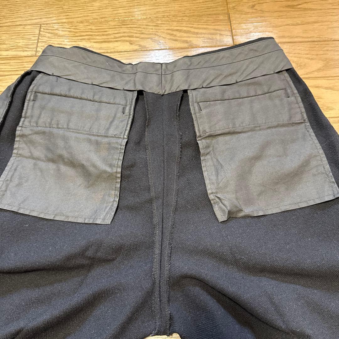 COMME des GARCONS HOMME ツータックパンツ ブラック　M