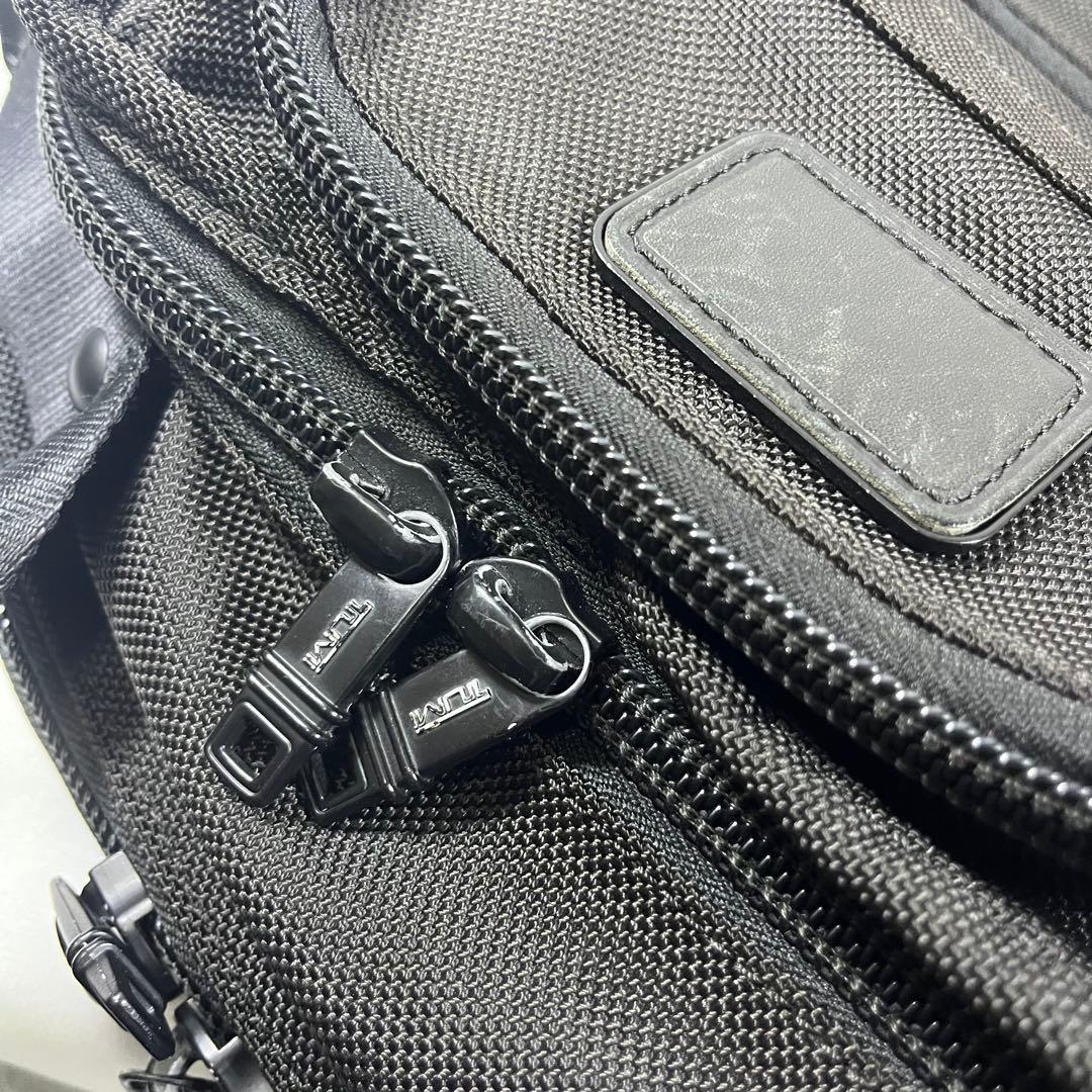 廃番TUMI T-Passリュック バックパック PC レザー ナイロン 黒