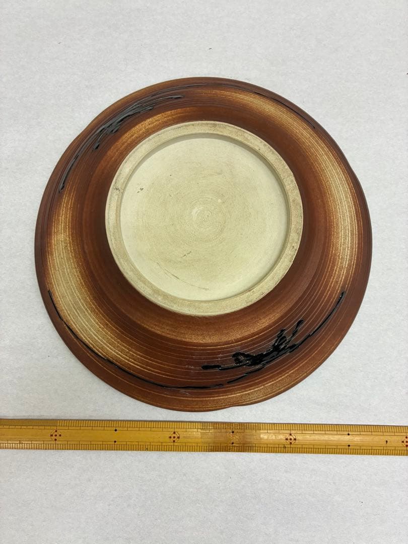 丸型 水盤　花器　陶器