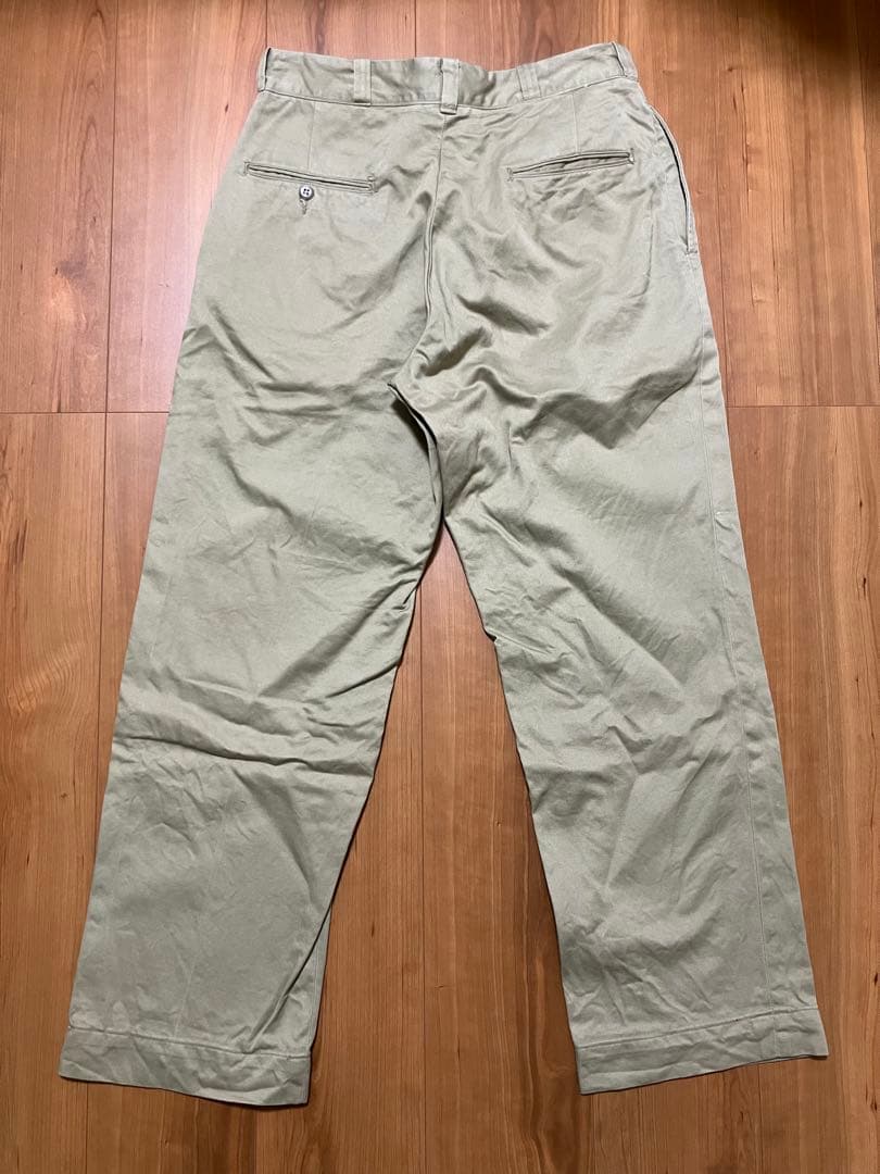 US ARMY トラウザー チノ　70s W32×L29 希少サイズヴィンテージ