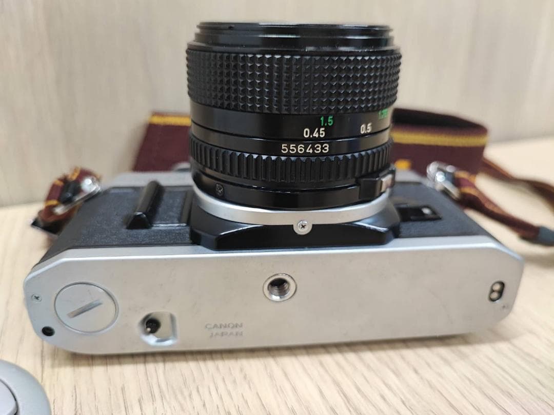 Canon AE-1 フィルム一眼レフカメラ 50mmレンズ付 実働品