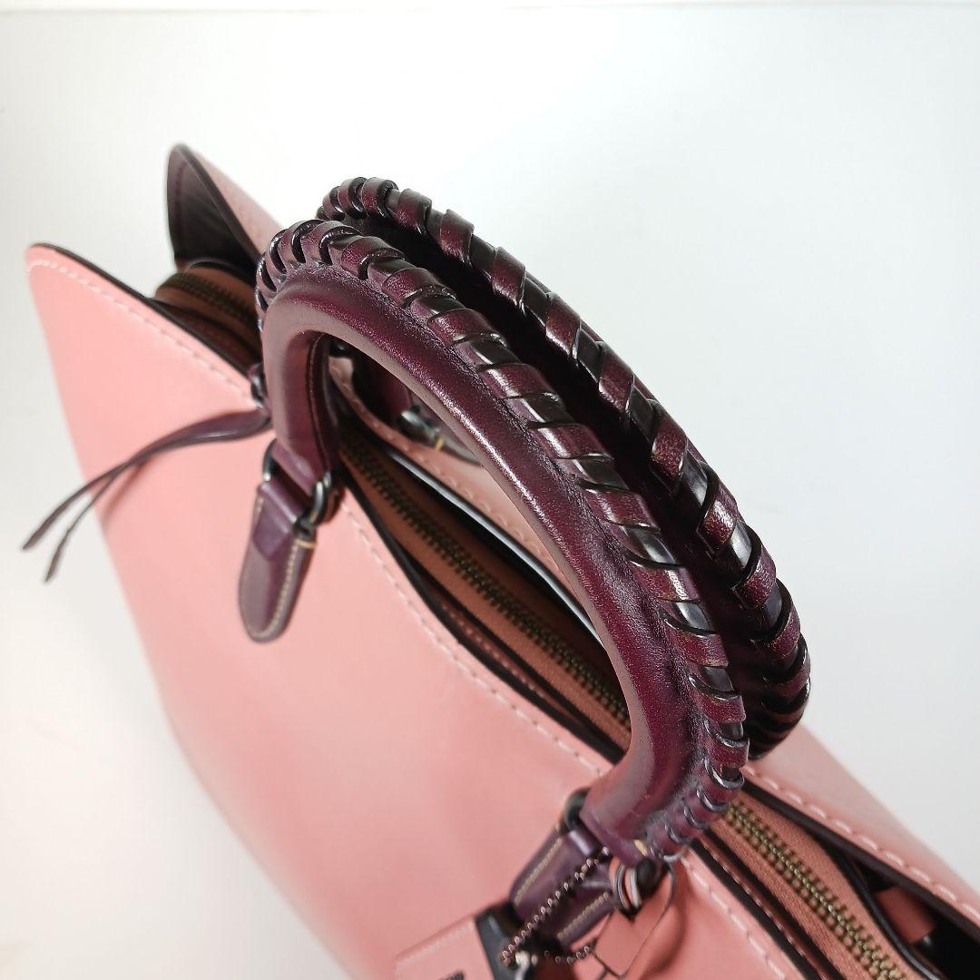 ✨美品✨コーチ ダコタ サッチェル ウィズ ウィップステッチハンドル 2way