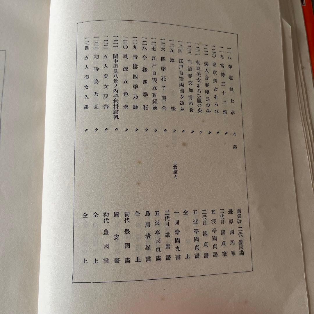 “昭和6年発行”浮世繪競艷書集　牛山 充　大鳳閣書房