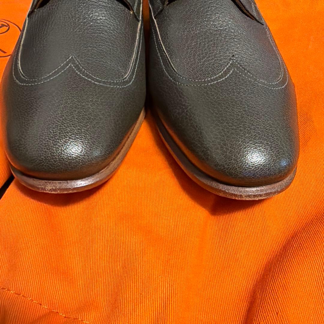 エルメス　HERMES 高級ウイングチップ　サイズ41.5 美品