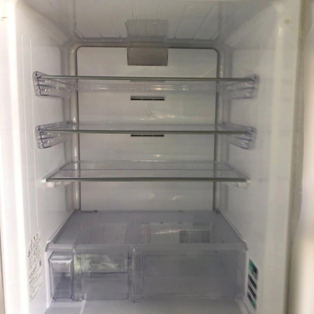 SHARP シルバー 大型冷蔵庫 下部冷凍室付き 冷蔵庫 455L