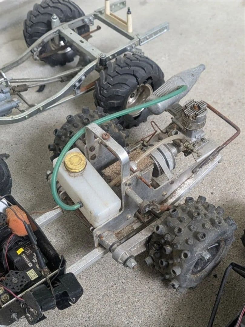 当時物/エンジンカー2台セット/京商 KYOSYO タミヤTAMIYA