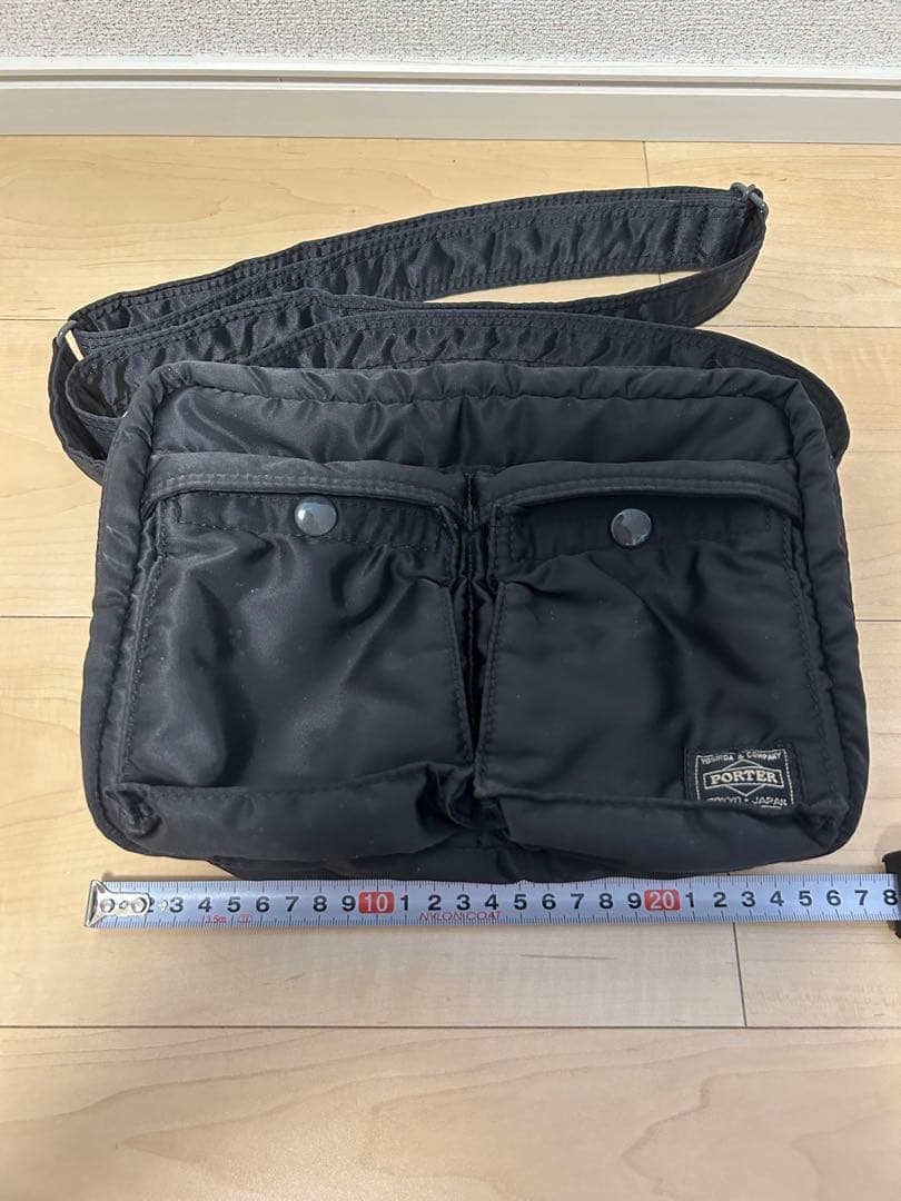 定番！人気！PORTER タンカー ショルダーバッグ ブラック