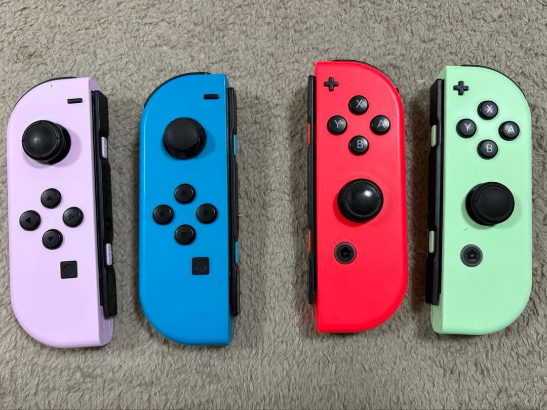 Nintendo Switch 本体 赤/青/緑/紫