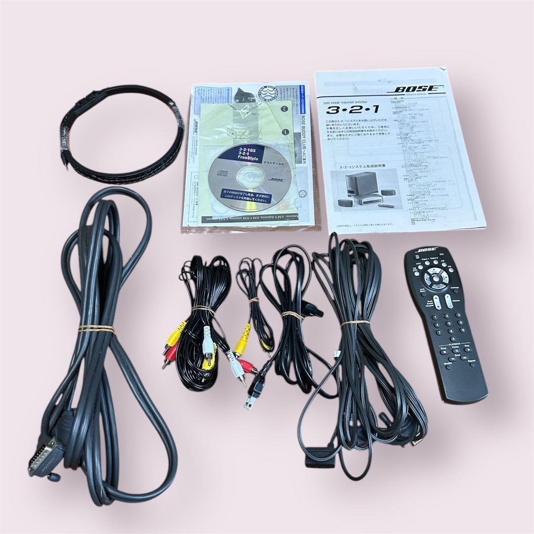 BOSE 3-2-1 GS DVDホームシアターシステム 動作確認済
