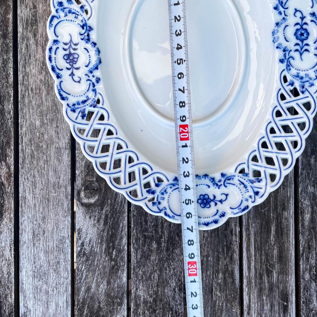 マイセン　スイーツボウル　蓋つき　レンゲ付き　ブルーオニオン