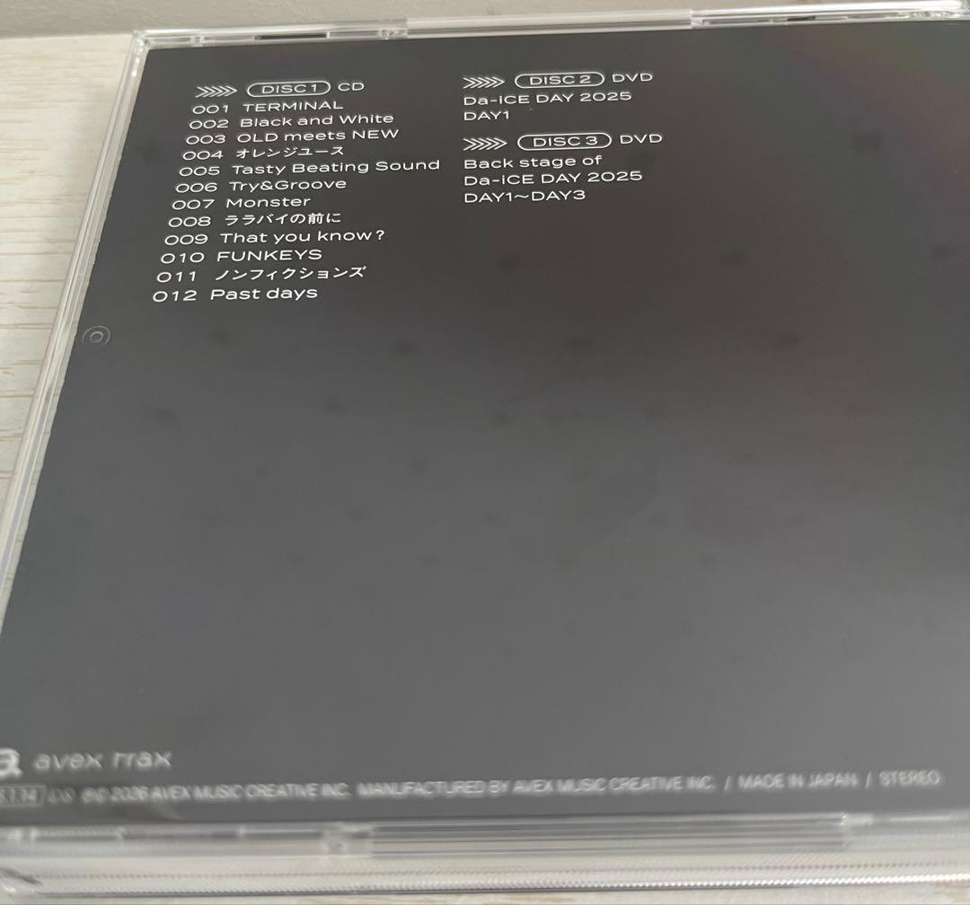 Da-iCE『TERMiNaL』DVD2枚組特典キーホルダーショッパー、ポーチ付