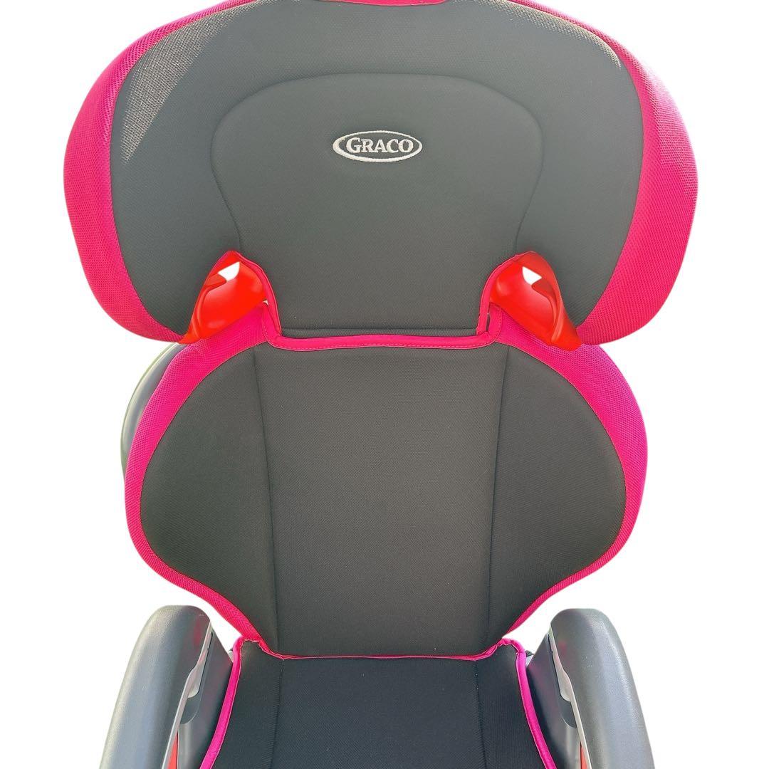 グレコジュニアシート ジュニアマキシカラーズ　ピンク　2台セット