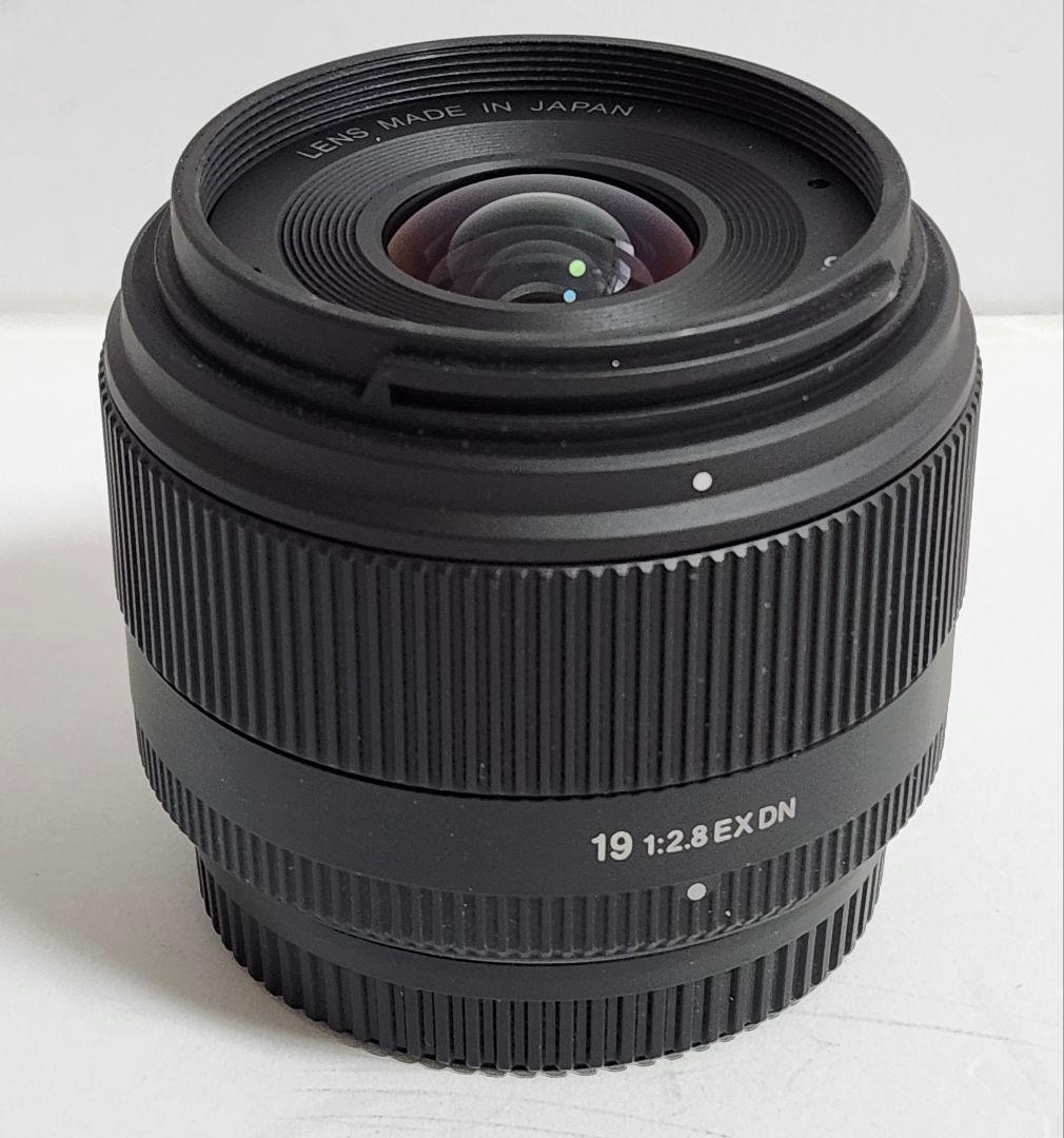 SIGMA 19mm F2.8 EX DN マイクロフォーサーズレンズ