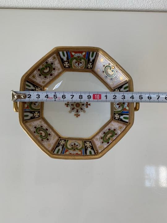 オールドノリタケ　脚付き皿