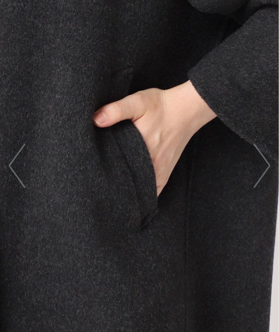 【美品】plageハミルトン DRAPE MIDDLE コート