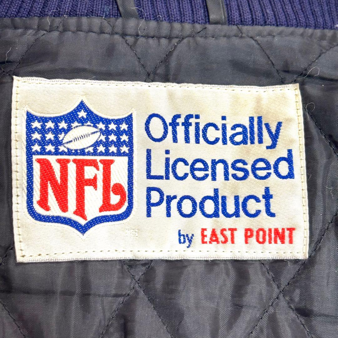 ✨希少✨NFL ダラスカウボーイズ 　　L　紺 スタジャン スーパーボウル記念